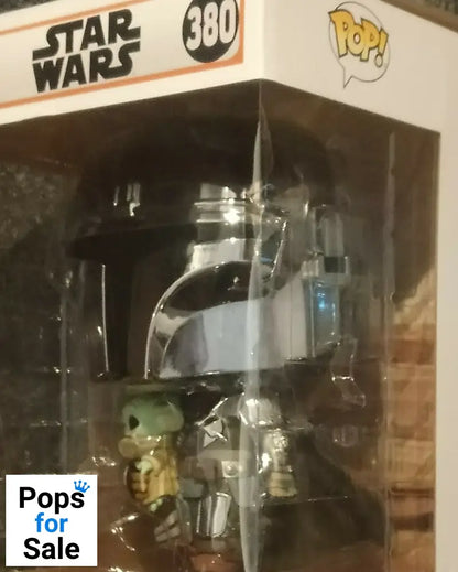 380 The Mandalorian with Child 10 Inch Star Wars - Box Damaged Funko POP