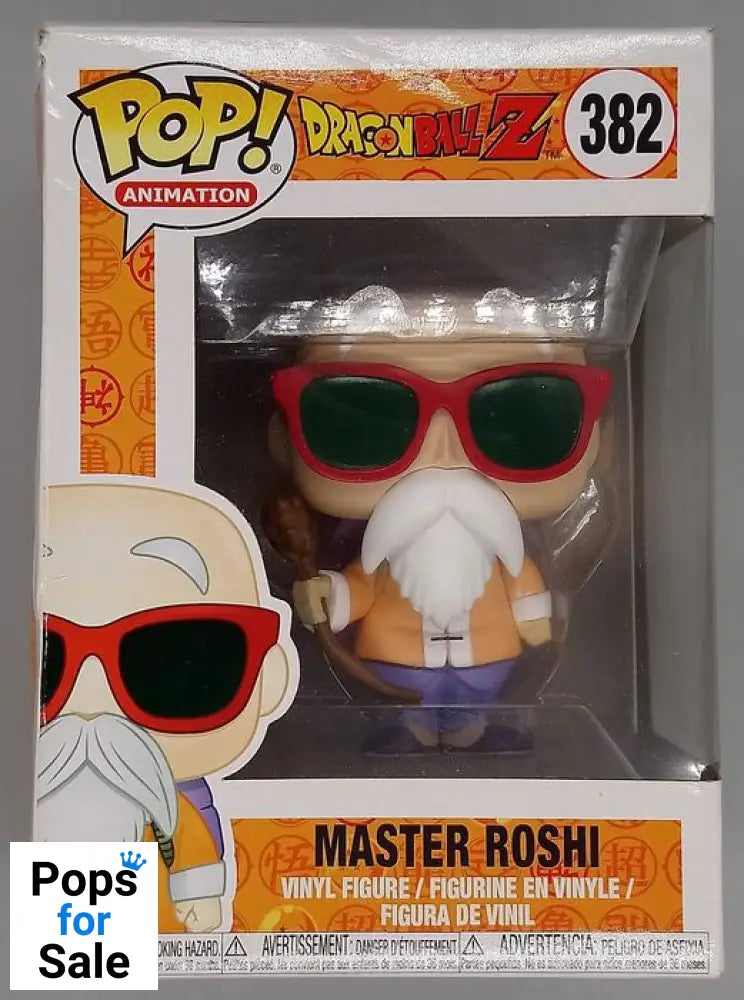 382 Master Roshi - Dragon Ball Z - Box Damaged Funko POP