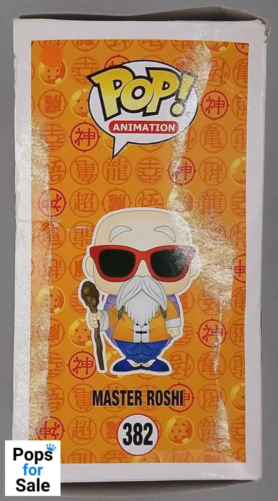 382 Master Roshi - Dragon Ball Z - Box Damaged Funko POP