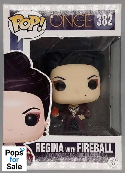 382 Regina with Fireball - Once Upon a Time Funko POP - Box Damaged