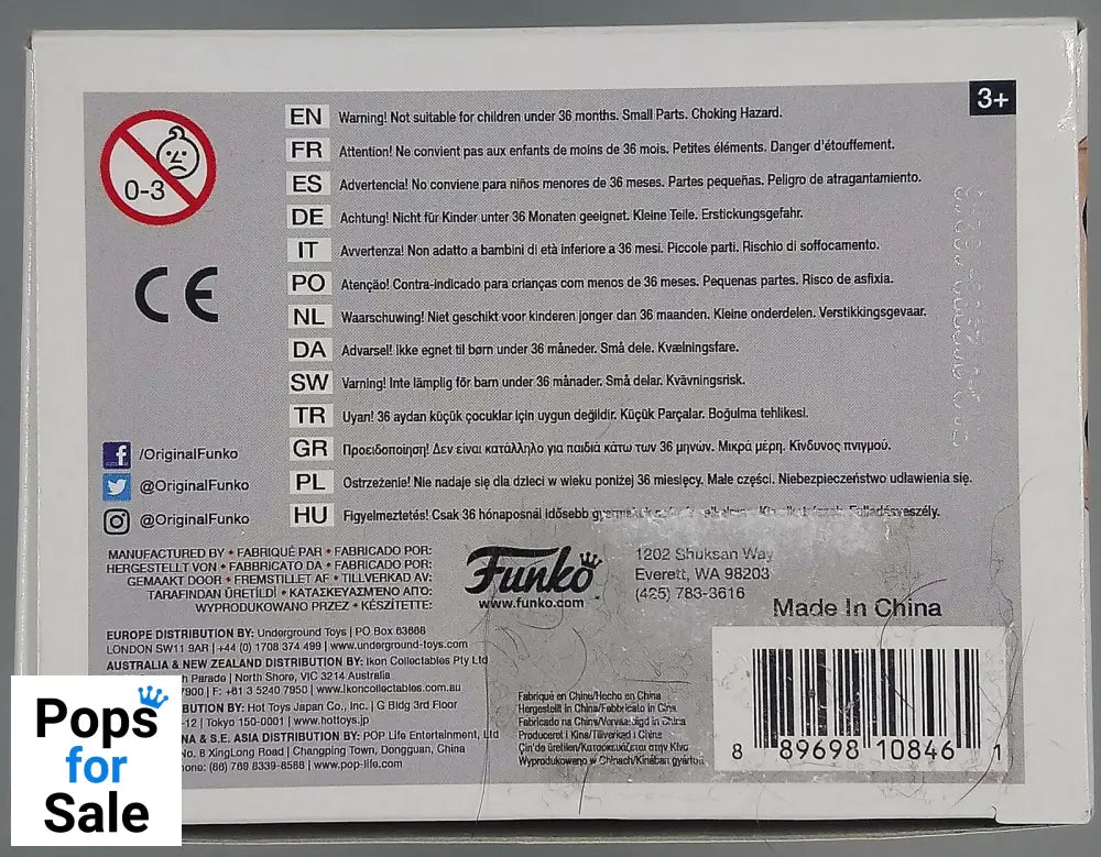 382 Regina with Fireball - Once Upon a Time Funko POP - Box Damaged