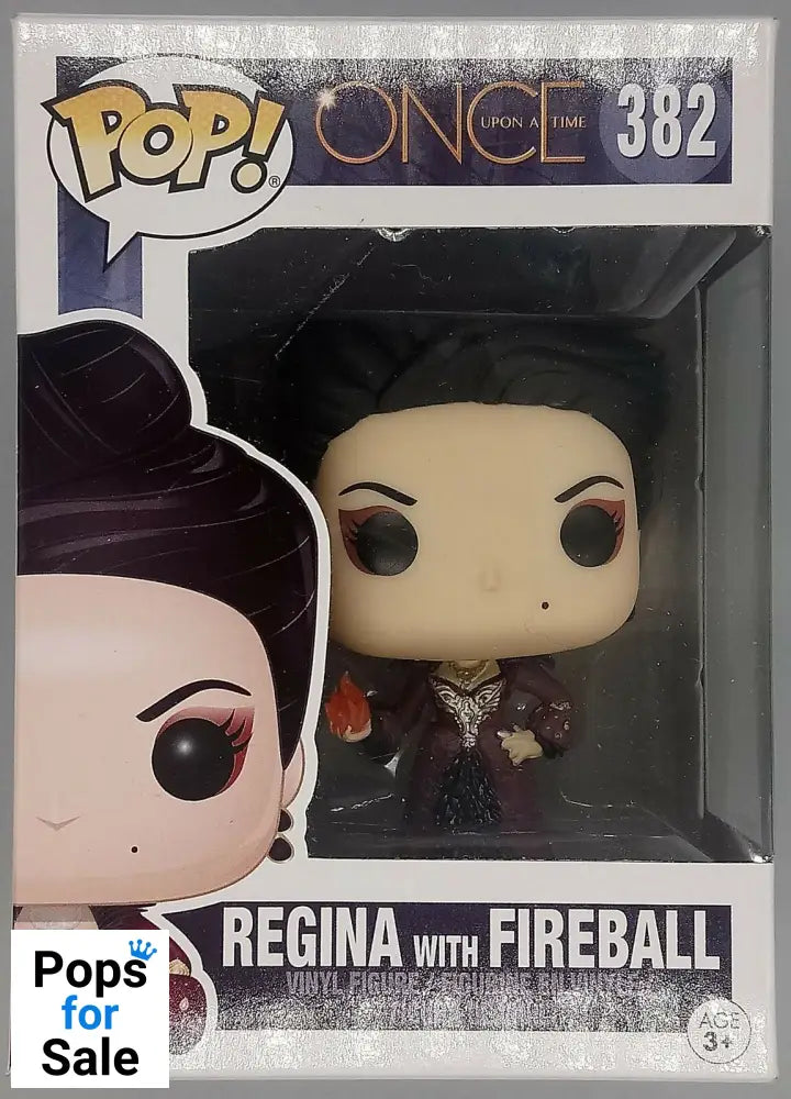 382 Regina with Fireball - Once Upon a Time Funko POP - Box Damaged