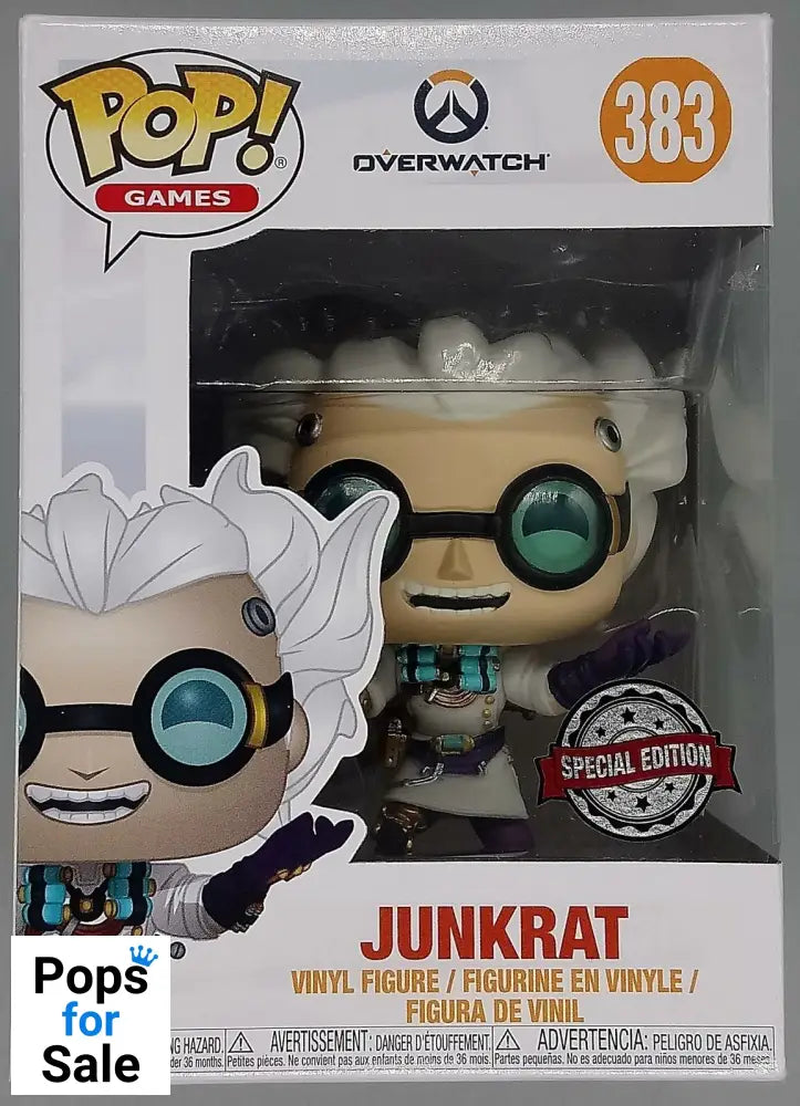383 Junkrat (Dr. Junkenstein) - Overwatch - Funko POP - Box Damaged