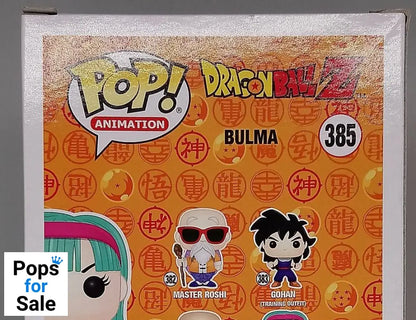 385 Bulma - Dragon Ball Z - Box Damaged Funko POP