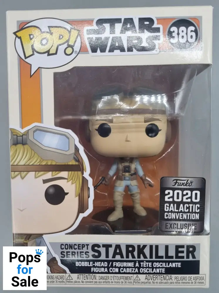 #386 Starkiller (Concept) Star Wars Galactic Convention 2020 Funko POP