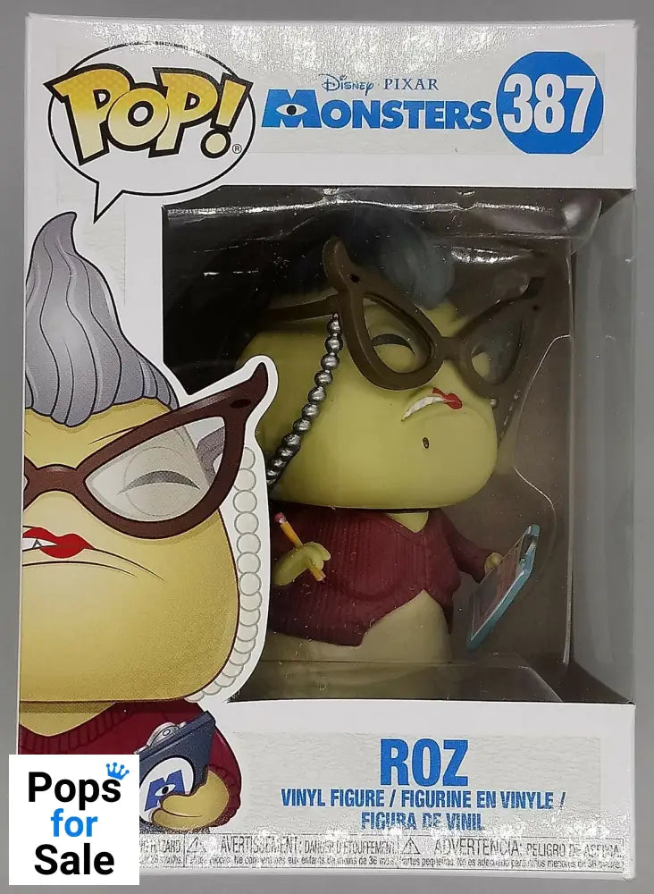 387 Roz - Disney Monsters Inc Funko POP