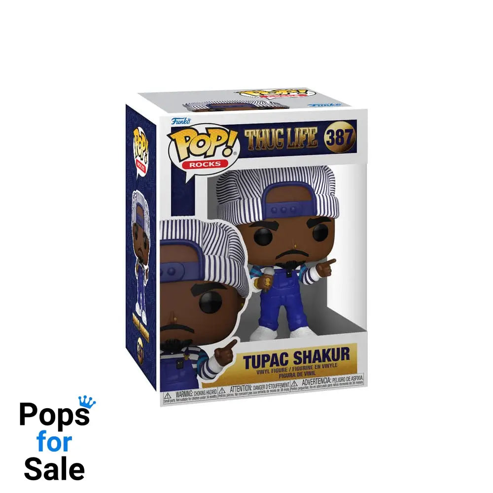 387 Tupac Shakur - Thug Life Rocks Funko Pop Preorder