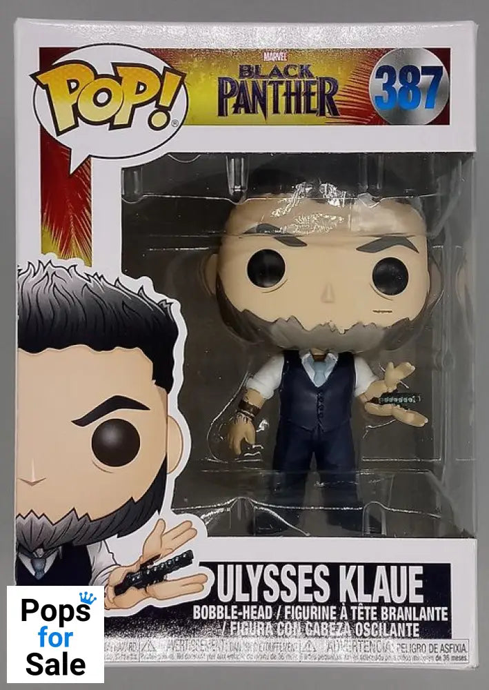 #387 Ulysses Klaue - Marvel Black Panther Funko POP