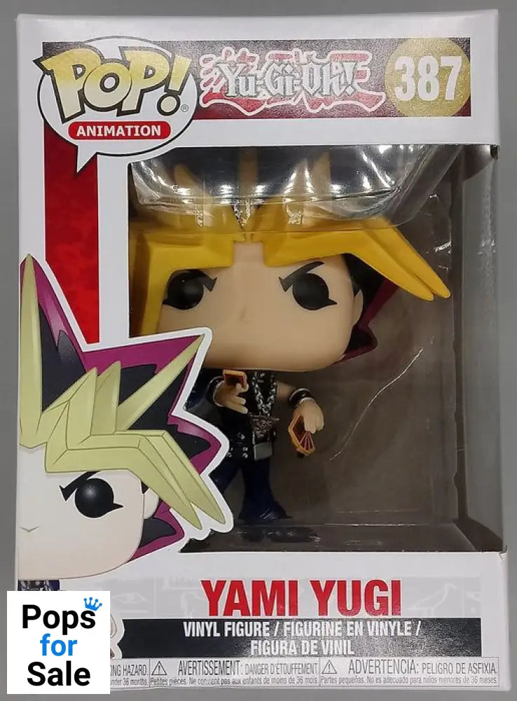 387 Yami Yugi - Yu-Gi-Oh - Funko POP - Box Damaged