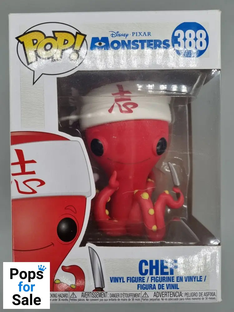 388 Chef - Disney Monsters Inc Funko POP