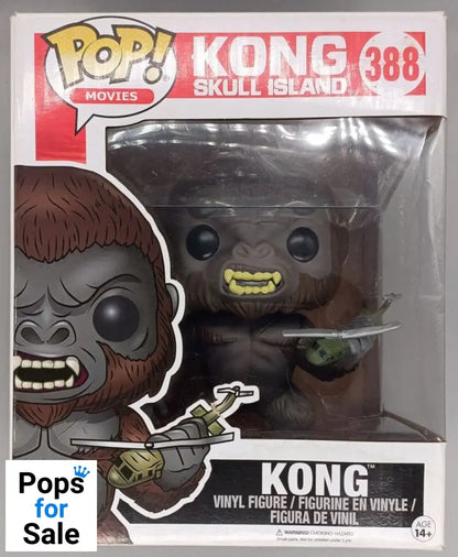 #388 King Kong - 6 Inch - Kong Skull Island - Box Damaged Funko POP