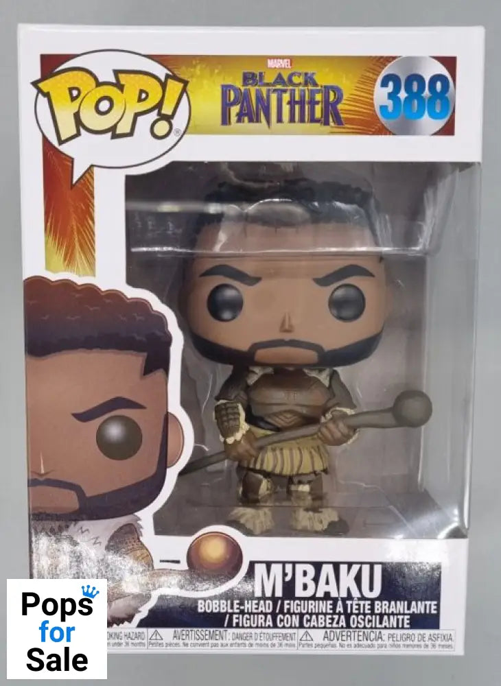 #388 M'Baku - Marvel Black Panther Funko POP