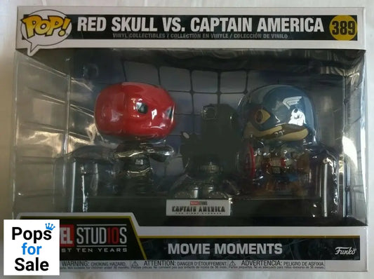 #389 Red Skull vs. Captain America Movie Moment - Marvel Funko POP