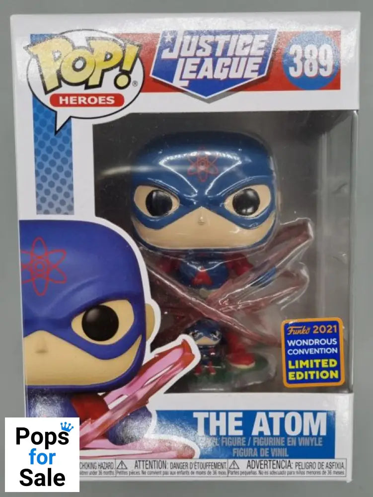 #389 The Atom - DC Justice League - 2021 Con Release Funko POP