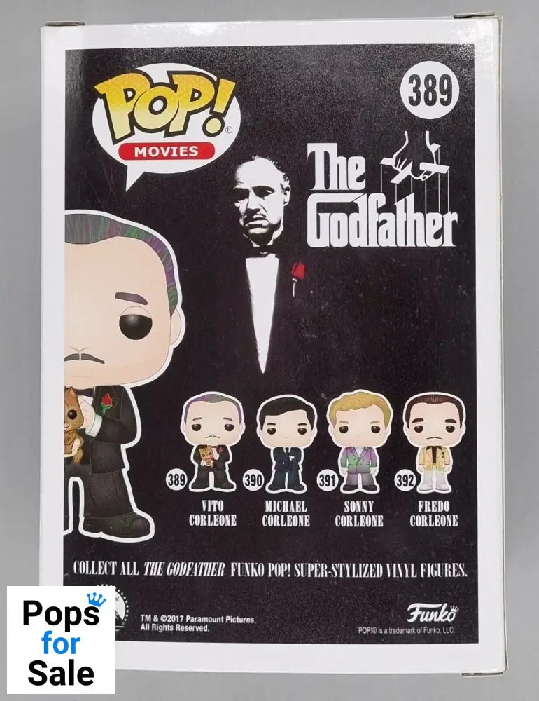 #389 Vito Corleone - The Godfather Funko POP