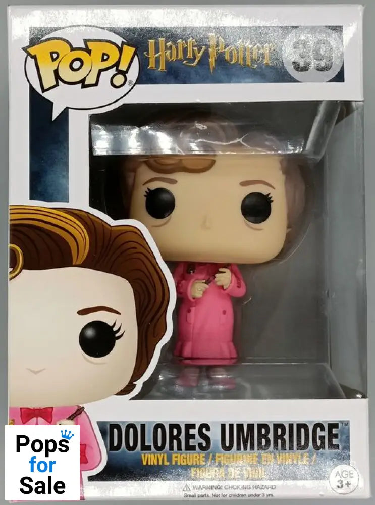 39 Dolores Umbridge - Harry Potter - Box Damaged Funko POP