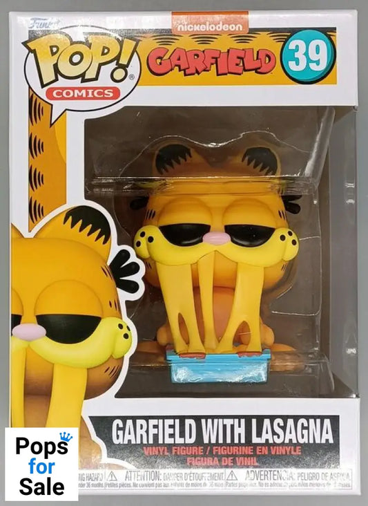39 Garfield with Lasagna - Garfield - Brand New Funko POP