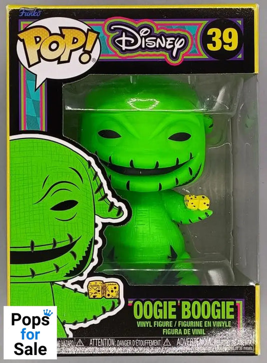 #39 Oogie Boogie - Blacklight - Disney TNBC Funko POP