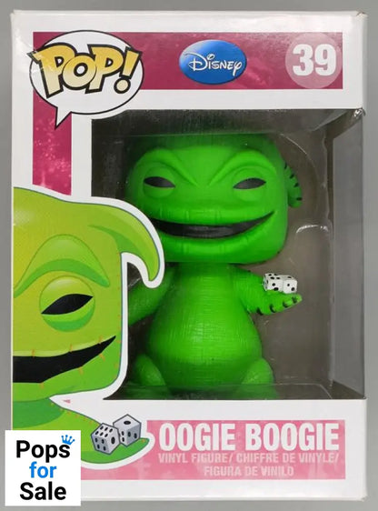 39 Oogie Boogie - Disney Nightmare Before Christmas Funko POP - Box Damaged