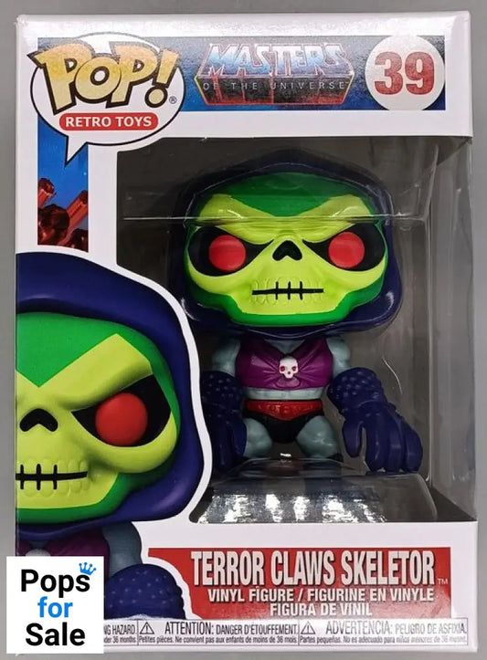 #39 Terror Claws Skeletor - Masters Of The Univer Box Damaged Funko POP