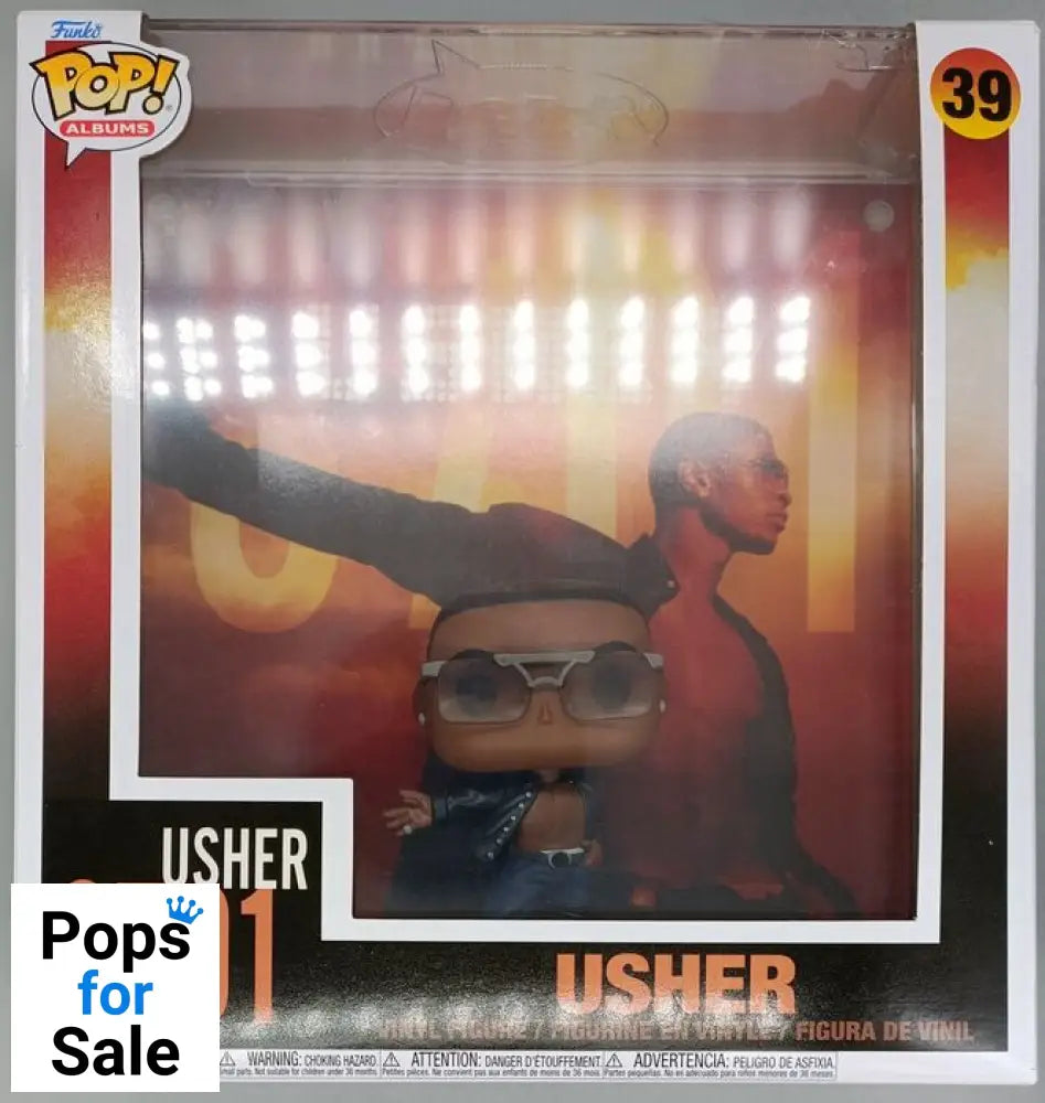 #39 Usher (8701) Albums Funko POP