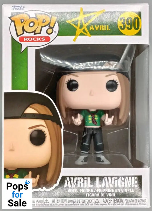 #390 Avril Lavigne - Sk8ter Boi - Rocks Brand New Funko POP