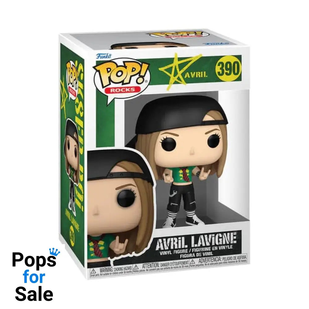 #390 Avril Lavigne - Sk8ter Boi - Rocks Brand New Funko POP