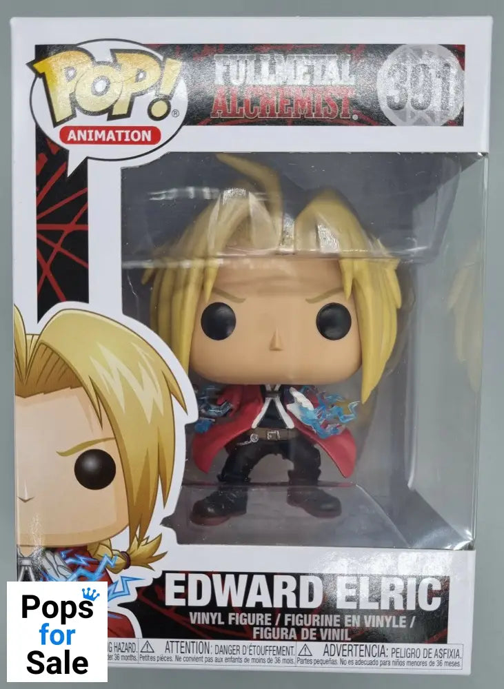 #391 Edward Elric - Full Metal Alchemist Funko POP