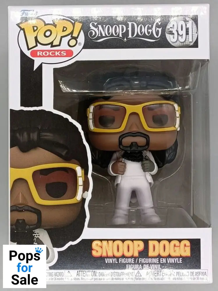 391 Snoop Dogg - Sensual Seduction - Rocks Funko POP - Brand New