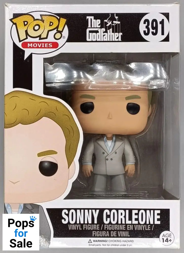 #391 Sonny Corleone - The Godfather - Box Damaged Funko POP