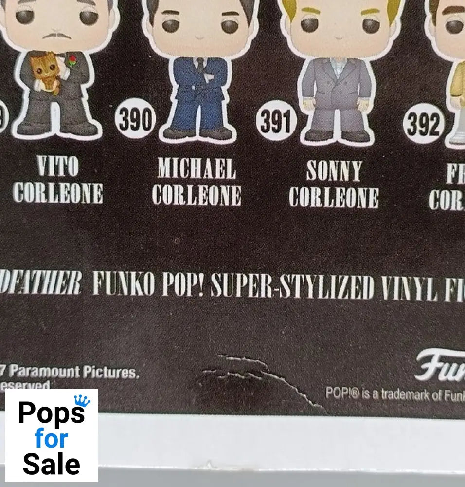 #391 Sonny Corleone - The Godfather - Box Damaged Funko POP