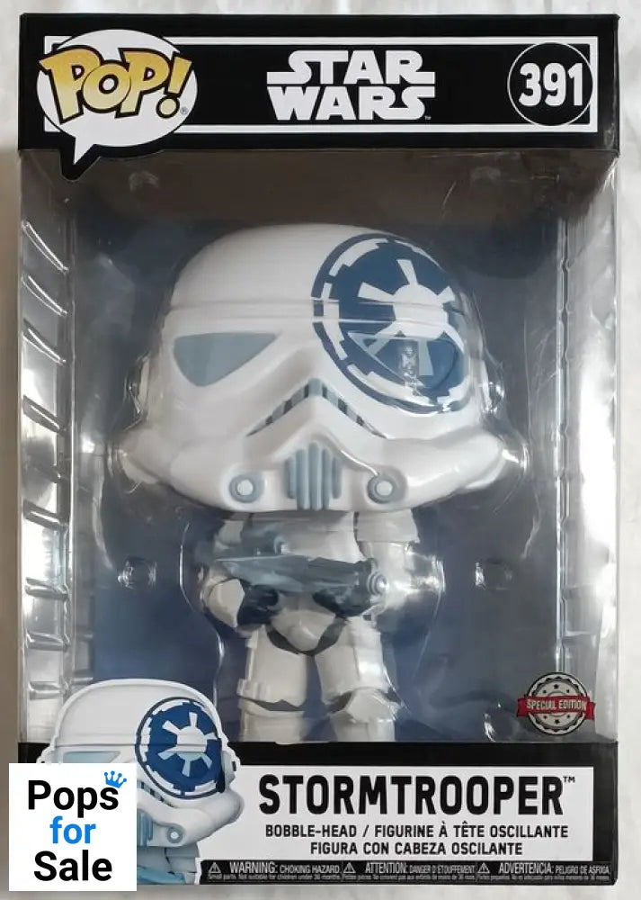 391 Stormtrooper (Artist) - 10 Inch - Star Wars Box Damaged Funko POP