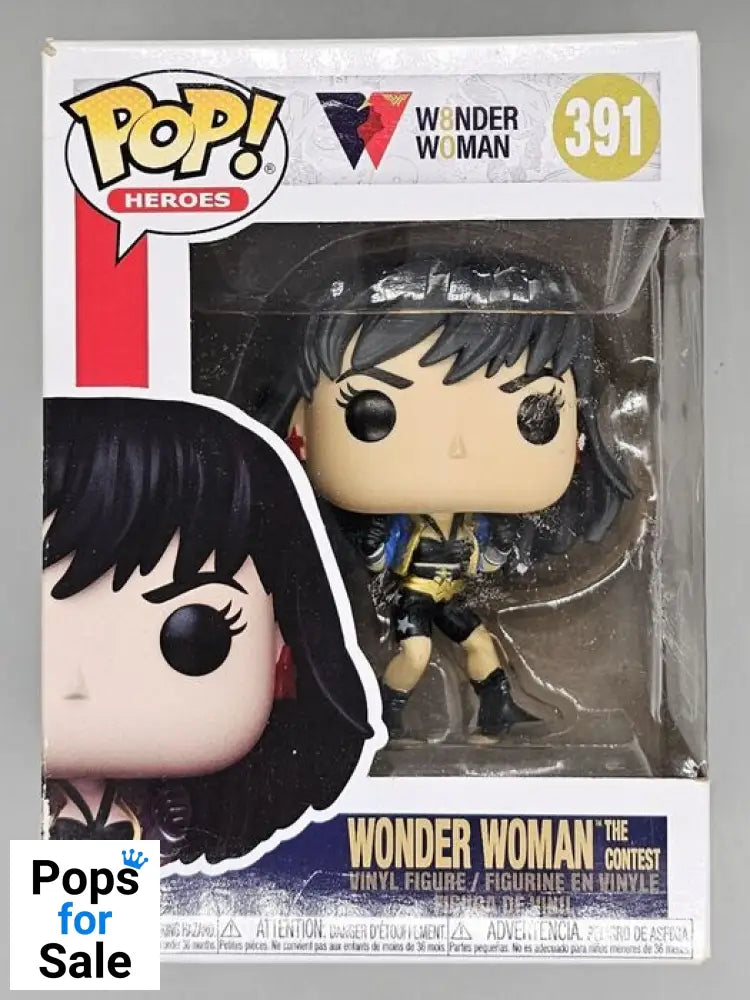 391 Wonder Woman (The Contest) - DC - Box Damaged Funko POP