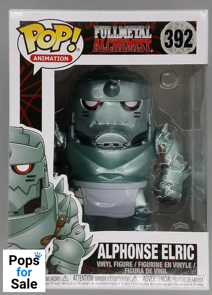 #392 Alphonse Elric - Full Metal Alchemist Funko POP