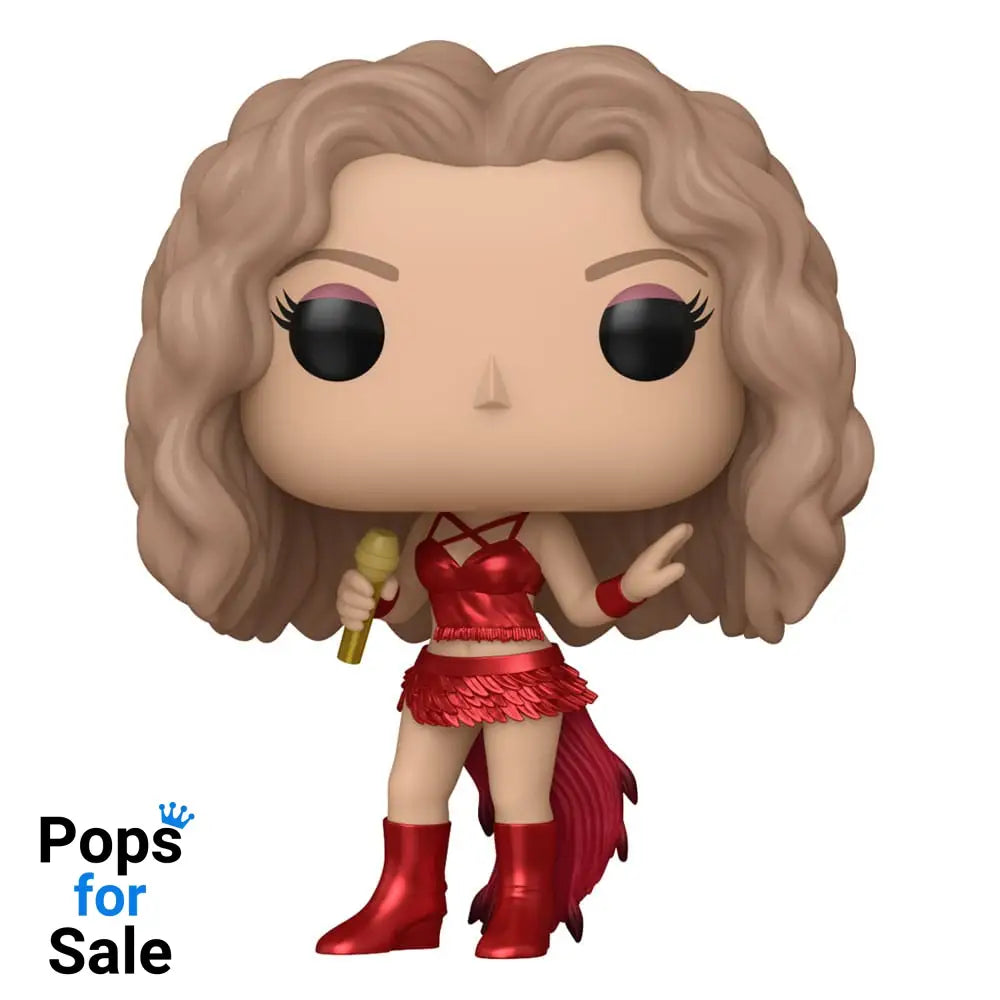 393 Shakira (Super Bowl) Metallic - Rocks Funko POP - Brand New