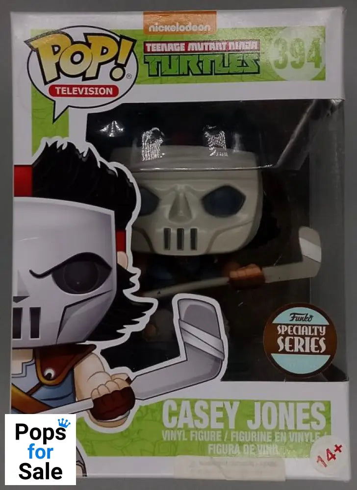 #394 Casey Jones - Teenage Mutant Ninja Turtles - Box Damaged Funko POP