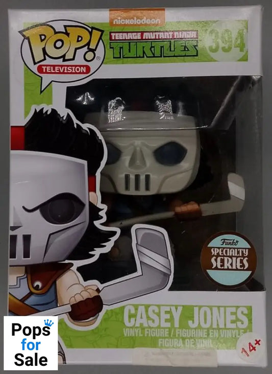 #394 Casey Jones - Teenage Mutant Ninja Turtles - Box Damaged Funko POP