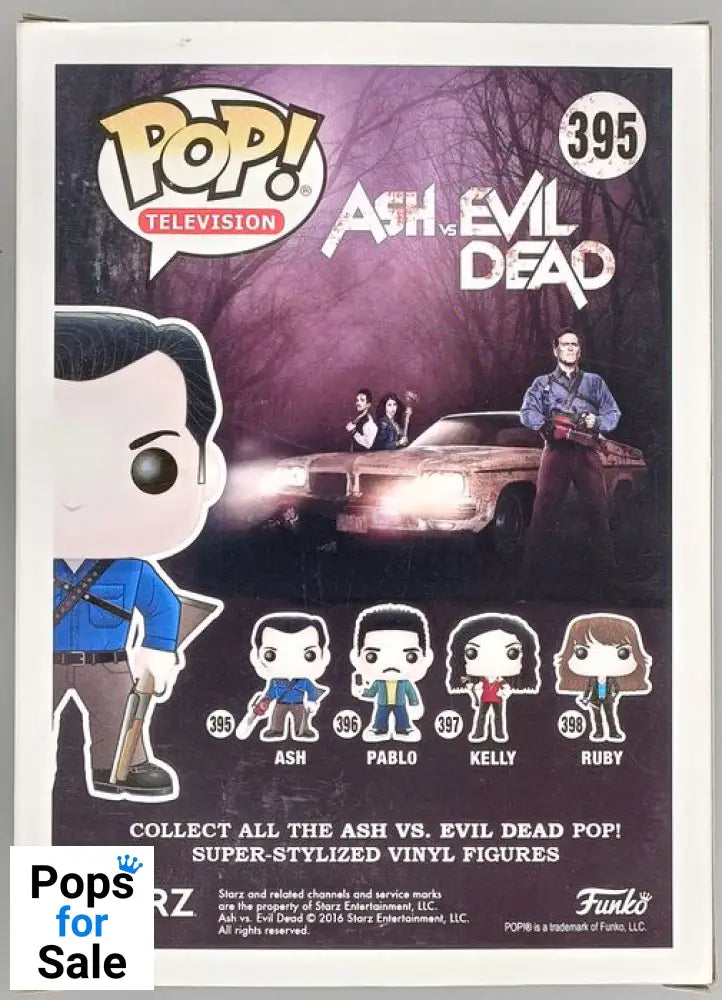 395 Ash (Bloody) - Ash Vs Evil Dead - Box Damaged Funko POP