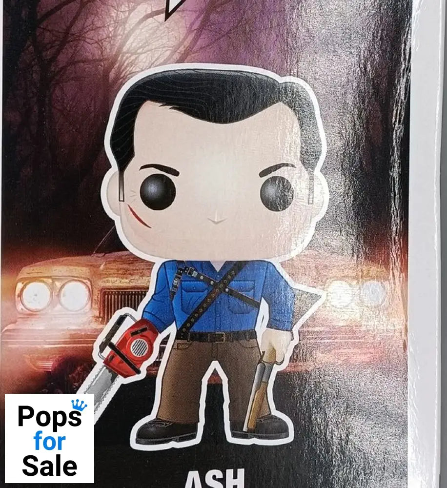 395 Ash (Bloody) - Ash Vs Evil Dead - Box Damaged Funko POP