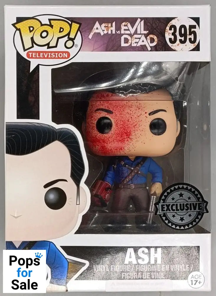 395 Ash (Bloody) - Ash Vs Evil Dead - Box Damaged Funko POP