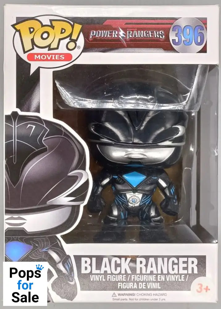 396 Black Ranger - Power Rangers - Funko POP - Box Damaged