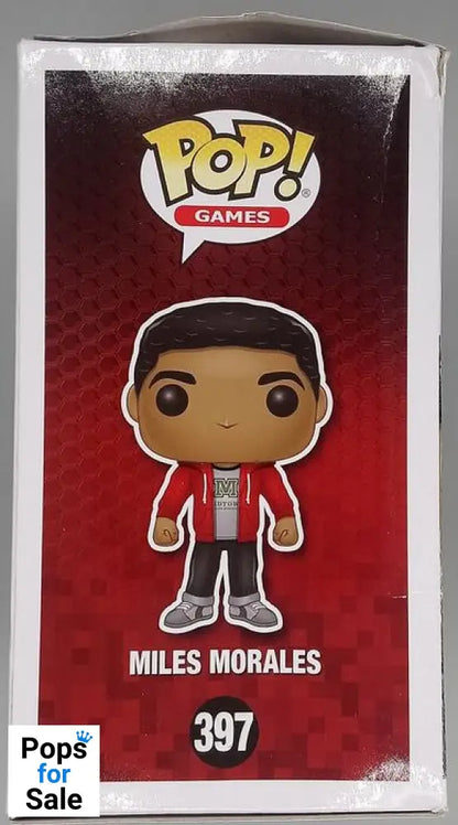 #397 Miles Morales - Marvel Spiderman Game - Box Damaged Funko POP