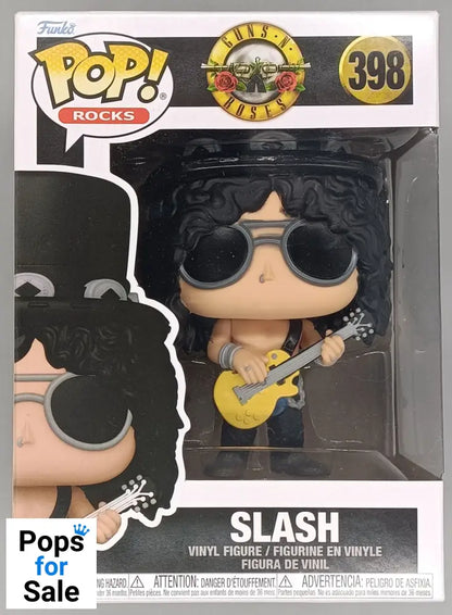 398 Slash (1990's) Guns N? Roses Rocks - Funko POP - Box Damaged
