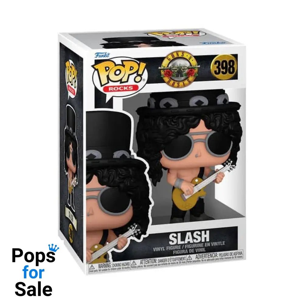 398 Slash (1990's) Guns N´ Roses Rocks Funko POP - Brand New