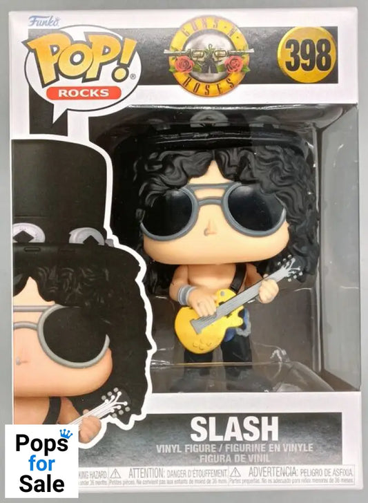 398 Slash (1990's) Guns N´ Roses Rocks Funko POP - Brand New