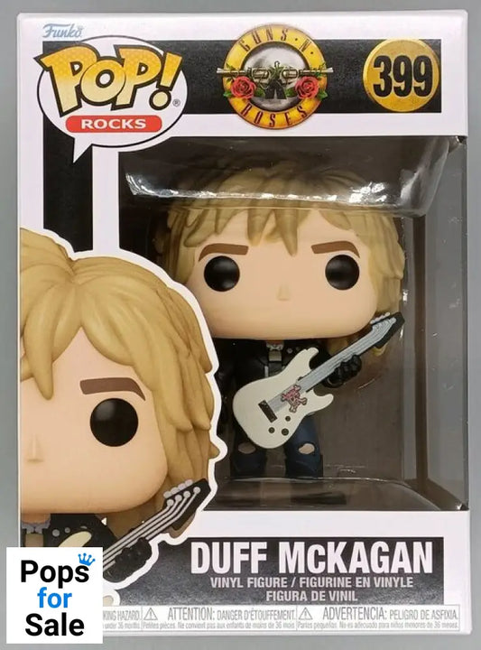 399 Duff McKagan (1980's) Guns N´ Roses Rocks Funko POP - Brand New
