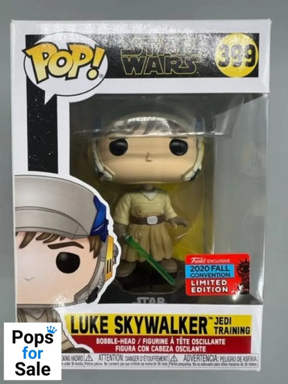 #399 Luke Skywalker (Jedi Training) Star Wars 2020 C Box Damaged Funko POP