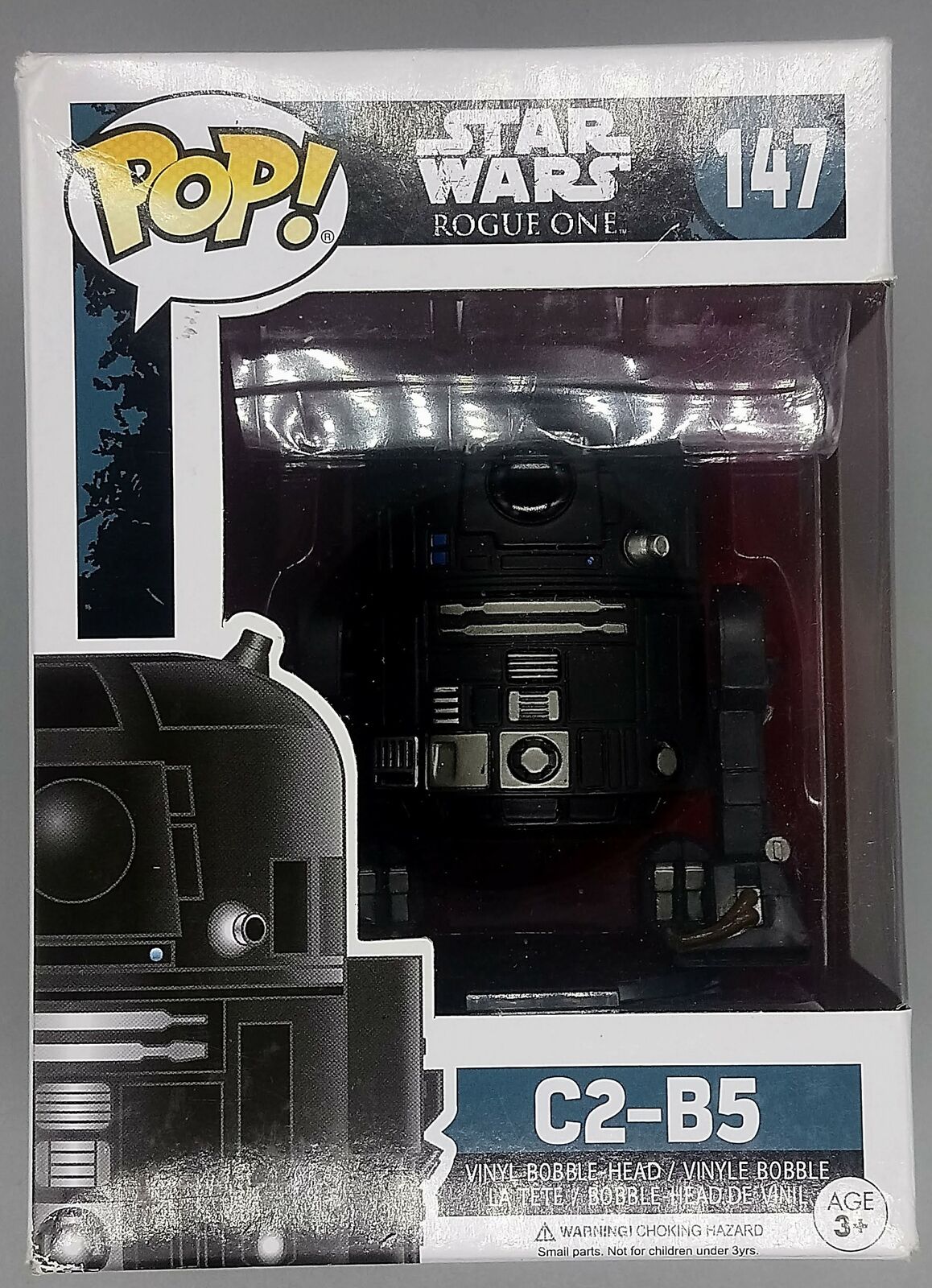 147 C2-B5 - Star Wars Rogue One - Funko POP - Box Damaged