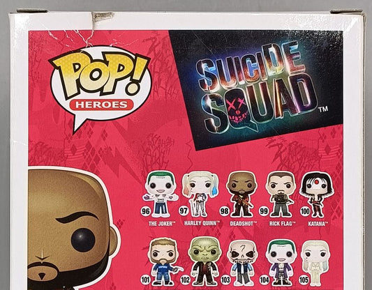 #98 Deadshot (No Mask) - DC Suicide Squad - Box Damaged Funko POP