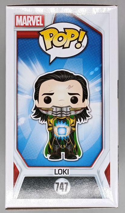 747 Loki (w/ Tesseract) - Glow - Marvel Avengers Endgame Funko POP